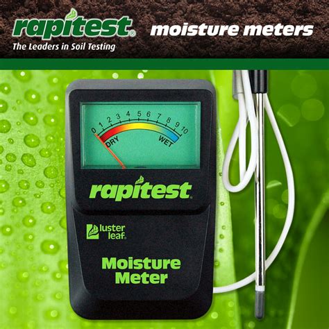 custom luster leaf moisture meter|rapitest digital moisture meter.